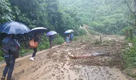 Más de 110 afectados dejó frente frío 19 en Teapa; Tacotalpa salvó la cabecera municipal