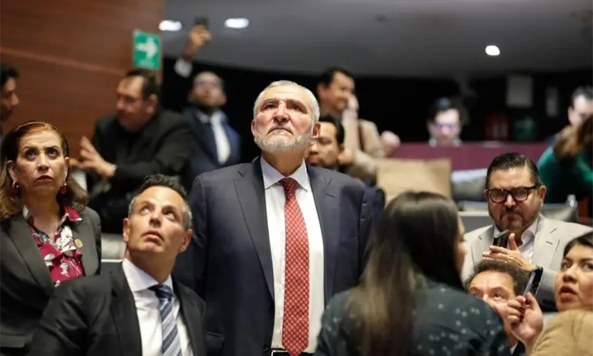 Senado pospone hasta 2026 discusión de "jueces sin rostro": Adán Augusto