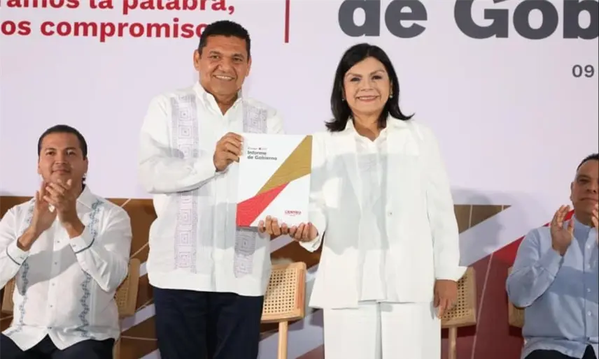 Anuncia Osuna iniciativa para reestructurar la administración municipal de Centro durante su Primer Informe de Gobierno