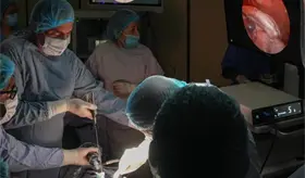 ¡Histórico! Realizan en el Rovirosa primera cirugía para corrección de gastrosquisis fetal del país