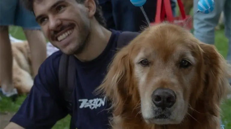 Argentina bate récord mundial al reunir 2 mil 397 golden retrievers