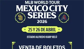 Padres y Diamondbacks jugarán la México City Series 2026 en el Alfredo Harp Helú