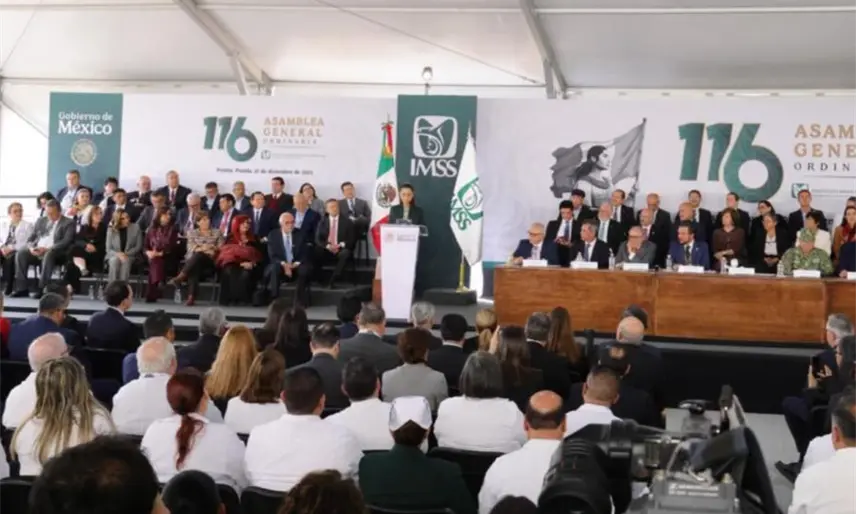 El IMSS resistió el abandono neoliberal, asegura Claudia Sheinbaum