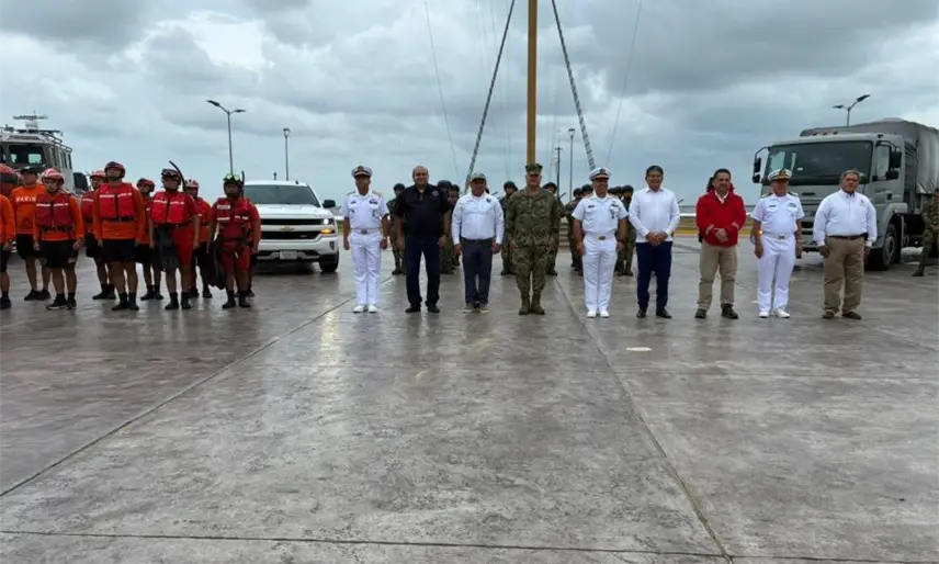 Semar implementa ´Operación Salvavidas Invierno 2025´ en Tabasco