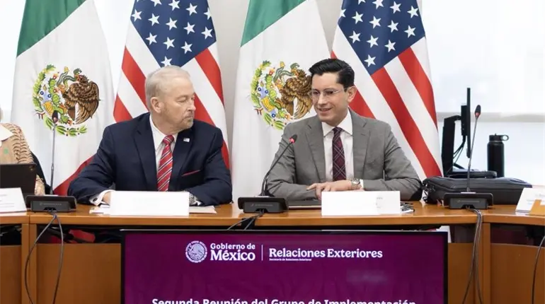 México y EE. UU. revisan cooperación de seguridad en la frontera