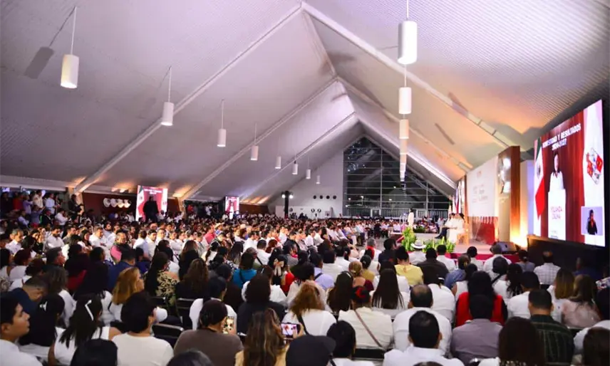 "Me dio mucho gusto": Yolanda Osuna sobre presencia de líderes de oposición en su Informe