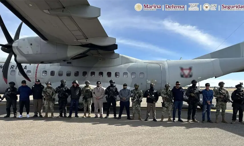 Detienen a 5 sujetos vinculados con extorsiones a comerciantes en Durango y Coahuila