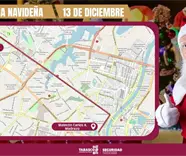 Habrá cierres viales desde las 10:00 am por Caravana Navideña