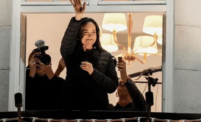 INM niega presencia de María Corina Machado en territorio mexicano