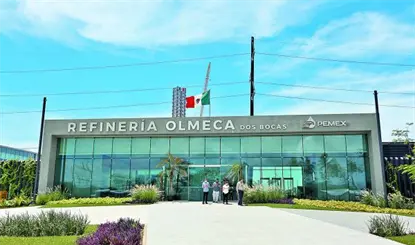 Refinería Olmeca está produciendo "prácticamente a su máximo": Sheinbaum