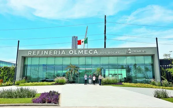 Refinería Olmeca está produciendo "prácticamente a su máximo": Sheinbaum