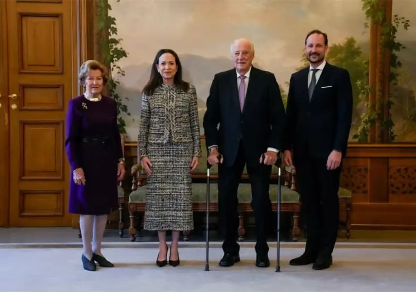 Corina Machado es recibida por los reyes de Noruega Corina Machado es recibida por los reyes de Noruega