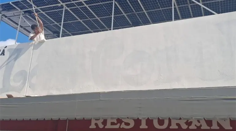 "Desempolva" Centro impuesto por publicidad; Restaurantes se inconforman