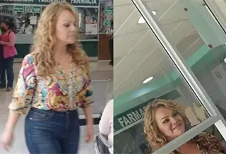Captan a mujer muy parecida a Jenni Rivera en ventanilla del IMSS en San Luis Potosí