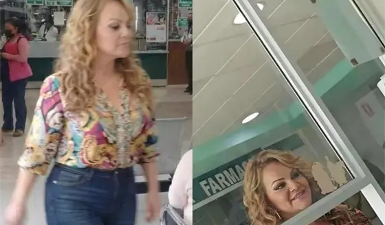 Captan a mujer muy parecida a Jenni Rivera en ventanilla del IMSS en San Luis Potosí