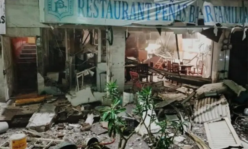 Explota restaurante en Veracruz; 4 personas resultaron heridas