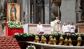 Papa pide a la Virgen de Guadalupe "librar" a jóvenes del crimen y las drogas en México