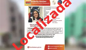 Localizan a Dalia Carolina, menor reportada como desaparecida en Centro