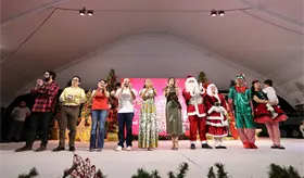 Inauguran Expo Navide&ntilde;a 2025 con juegos mec&aacute;nicos y pista de hielo gratis