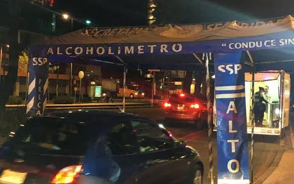 72 conductores fueron remitidos al "Torito" en primera jornada del "Programa Conduce sin Alcohol" en CDMX