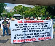 Familiares de Rodrigo Isidro advierten con manifestarse en la CDMX