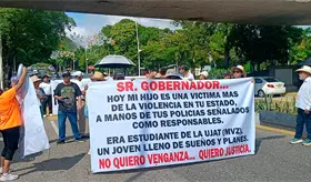 Familiares de Rodrigo Isidro advierten con manifestarse en la CDMX