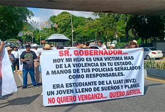 Familiares de Rodrigo Isidro advierten con manifestarse en la CDMX