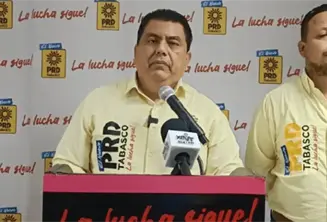 "Se están arrimando a los ganadores": Bracamonte sobre presencia del PRD Tabasco en informe de Yolanda Osuna