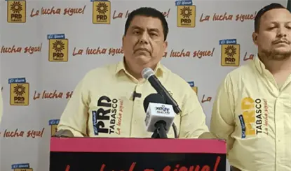 "Se est&aacute;n arrimando a los ganadores": Bracamonte sobre presencia del PRD Tabasco en informe de Yolanda Osuna