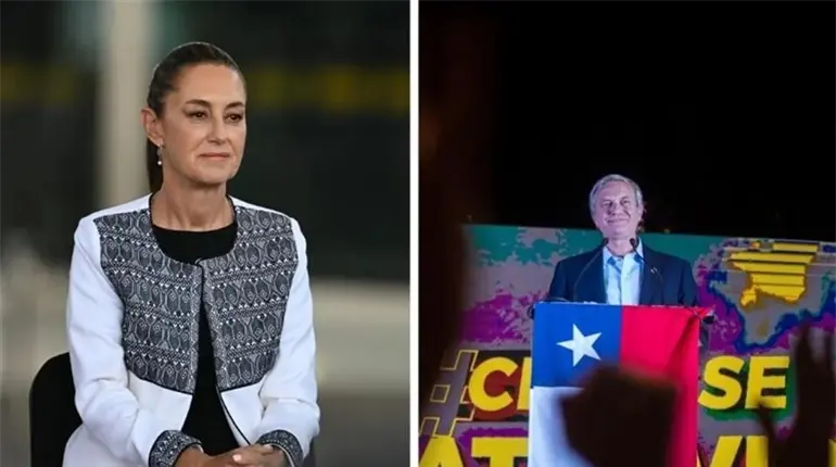 Triunfo de Kast en Chile, fue democr&aacute;tico: Sheinbaum