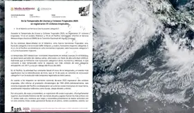 Con 31 ciclones tropicales concluye temporada de huracanes