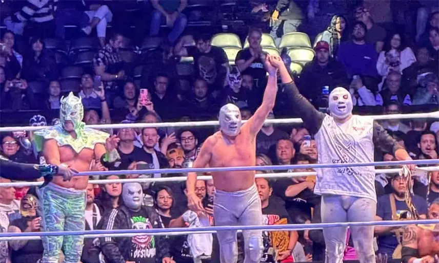 Hijo del Santo se despide de los cuadriláteros con victoria