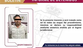 Capturan a presunto taxista por portaci&oacute;n de droga en Teapa