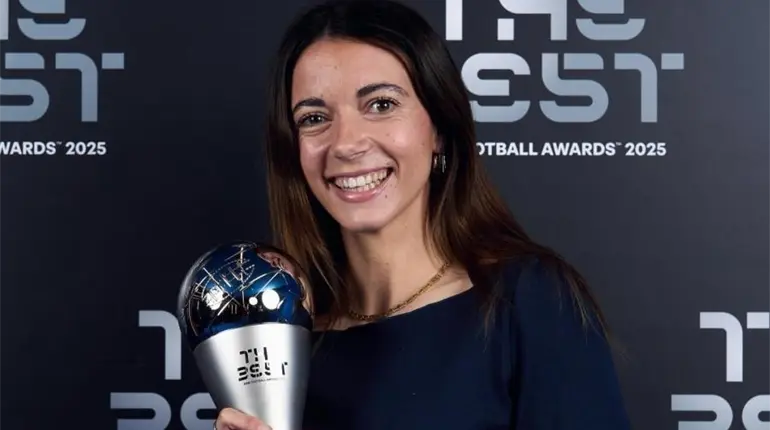 Aitana Bonmat&iacute; y Demb&eacute;l&eacute;, ganadores del Premio The Best