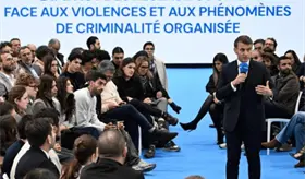 Macron impulsar&aacute; la "guerra" contra narcotraficantes tras homicidios en Marsella