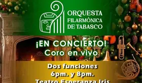 Orquesta Filarm&oacute;nica de Tabasco presenta &acute;Sonidos de la Navidad&acute;