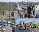 Amagan agricultores y transportistas con nuevos bloqueos en carreteras para este mi&eacute;rcoles