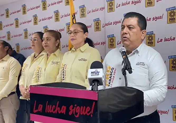 PRD destapa al ´Toro´ Grappin, será su candidato por Comalcalco en 2027