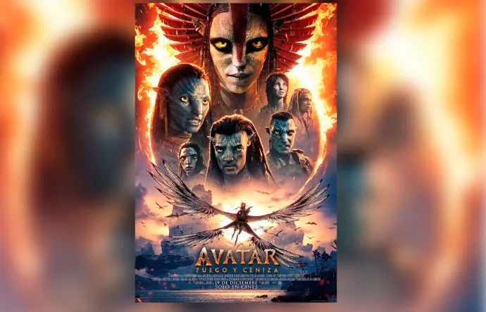 &acute;Avatar: Fuego y Ceniza&acute; llega este jueves a todos los cines de M&eacute;xico