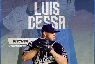 Luis Cessa llega a reforzar el staff de abridores de Olmecas de Tabasco