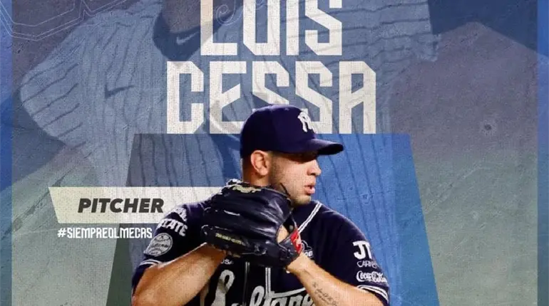 Luis Cessa llega a reforzar staff de abridores de Olmecas de Tabasco
