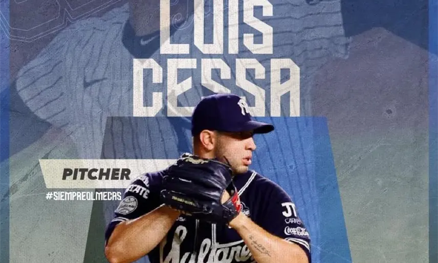 Luis Cessa llega a reforzar staff de abridores de Olmecas de Tabasco