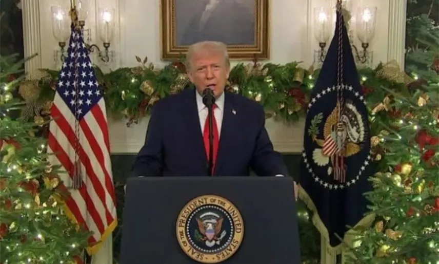 Trump anuncia "dividendo especial" de mil 776 dólares para más de un millón de militares estadounidenses