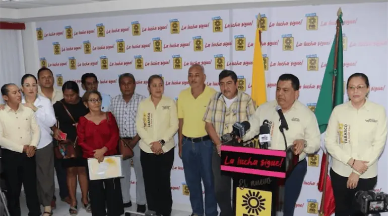 Falso que Morena se vaya a llevar carro completo en 2027: PRD Tabasco