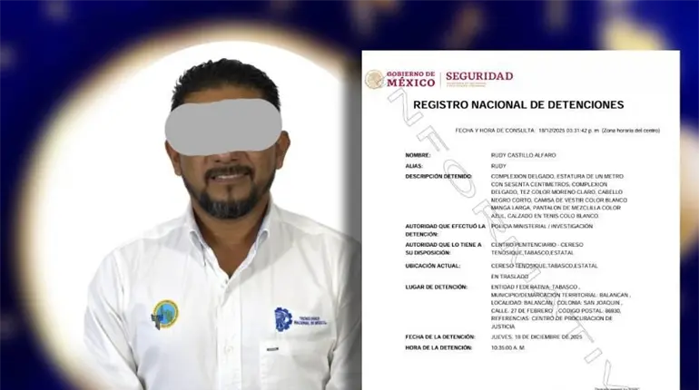 Detienen a profesor del Tec de Los R&iacute;os acusado de acoso sexual