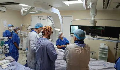 IMSS Bienestar realiza primer cambio de v&aacute;lvula a&oacute;rtica por cateterismo en Tabasco