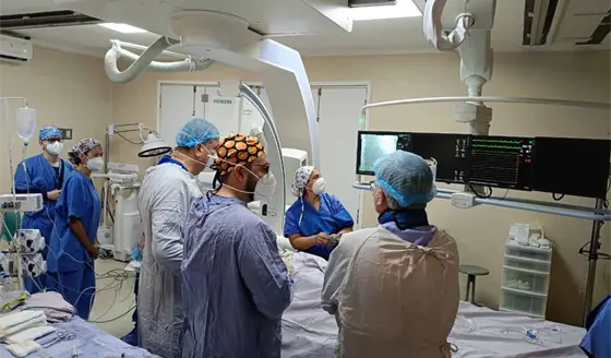 IMSS Bienestar realiza primer cambio de v&aacute;lvula a&oacute;rtica por cateterismo en Tabasco