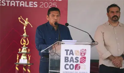 Inaugura gobernador las finales de las ligas deportivas estatales 2025