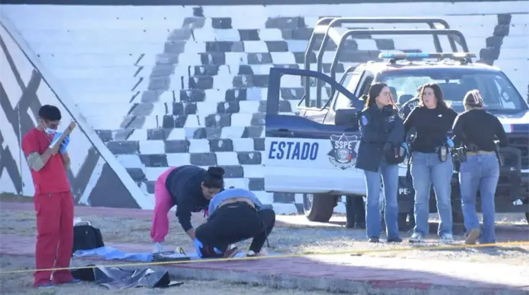 Localizan dos cabezas humanas con narcomensaje en &acute;La Puerta&acute; de Chihuahua