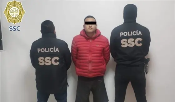 Detienen a presunto extorsionador y narcomenudista en la CDMX